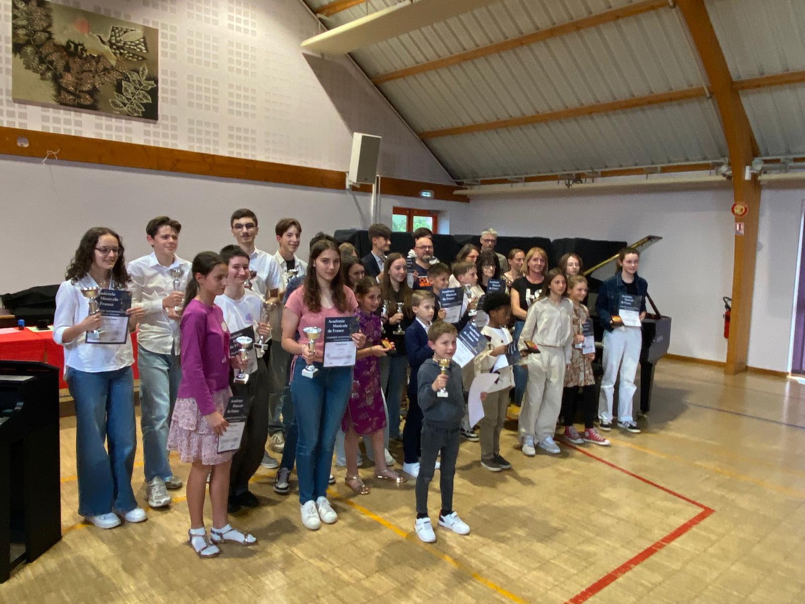 Lecture Palmarès samedi après-midi Piano Préparatoire 2 à Excellence